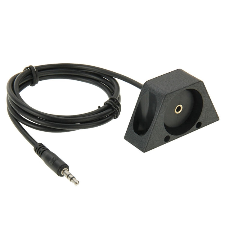 3.5mm Male to Female Extension Cable with Car Flush Mount, Length: 1m - DIY Cables by buy2fix | Online Shopping UK | buy2fix