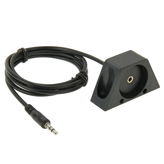 3.5mm Male to Female Extension Cable with Car Flush Mount, Length: 1m - DIY Cables by buy2fix | Online Shopping UK | buy2fix