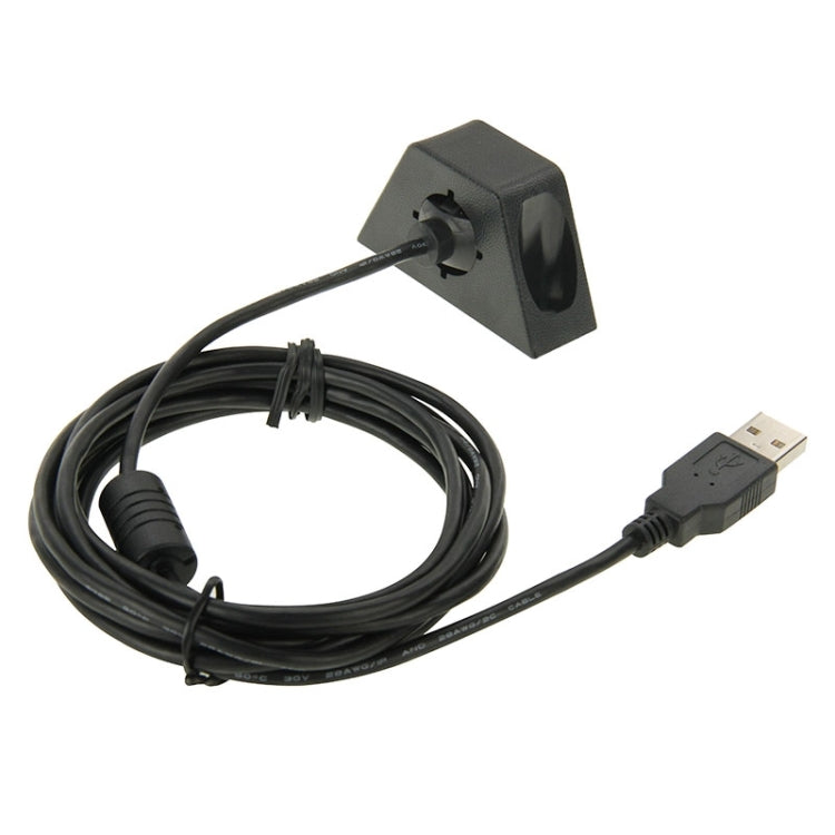 USB 2.0 Male to Female Extension Cable with Car Flush Mount, Length: 2m - DIY Cables by buy2fix | Online Shopping UK | buy2fix