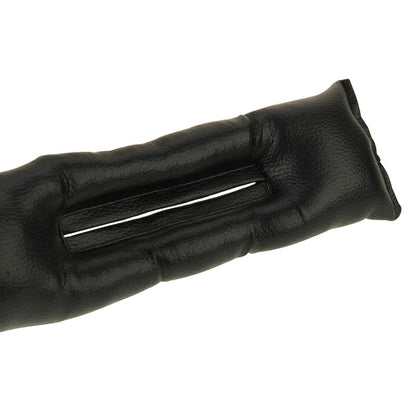2 PCS Leather Car Seat Gap Filler, Size: 45x7x4.5cm(Black) by buy2fix