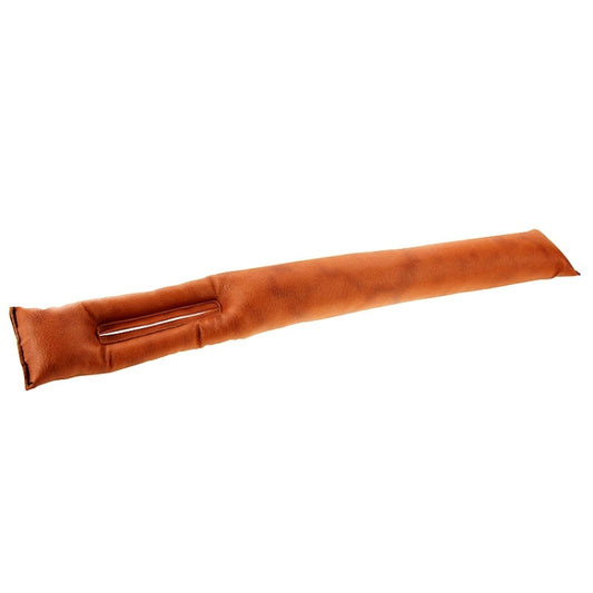 2 PCS Leather Car Seat Gap Filler, Size: 45x7x4.5cm(Brown) by buy2fix