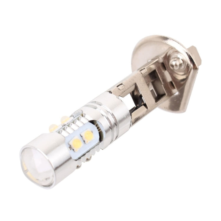 H1 50W 600LM 5500K  White Light 10 SMD-2828-LEDs Car Foglight , Constant Current , DC12-24V(White Light) - Fog / Driving Lights by buy2fix | Online Shopping UK | buy2fix
