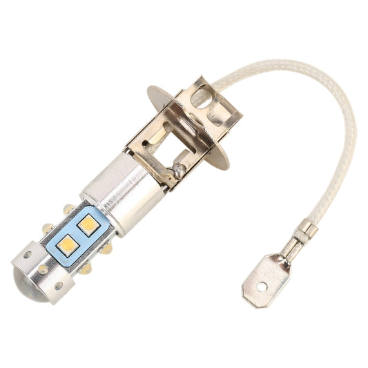 H3 50W 600LM 5500K  White Light 10 SMD-2828-LEDs Car Foglight , Constant Current , DC12-24V(White Light) - Fog / Driving Lights by buy2fix | Online Shopping UK | buy2fix