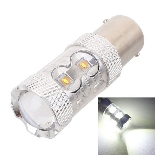 1156/BA15S 50W 750LM 6500K White Light 10-3535-LEDs Car Backup light , Constant Current , DC12-24V - Brake Lights by buy2fix | Online Shopping UK | buy2fix