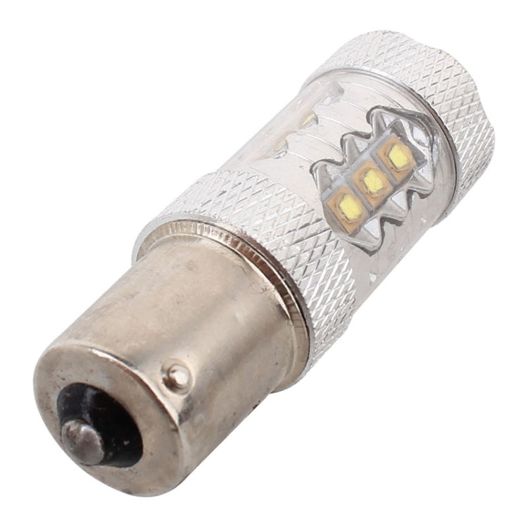 1156/BA15S 80W 800LM 6500K White Light 16-3535-LEDs Car Backup Light , Constant Current , DC12-24V - Brake Lights by buy2fix | Online Shopping UK | buy2fix