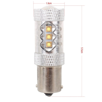 1156/BA15S 80W 800LM 6500K White Light 16-3535-LEDs Car Backup Light , Constant Current , DC12-24V - Brake Lights by buy2fix | Online Shopping UK | buy2fix