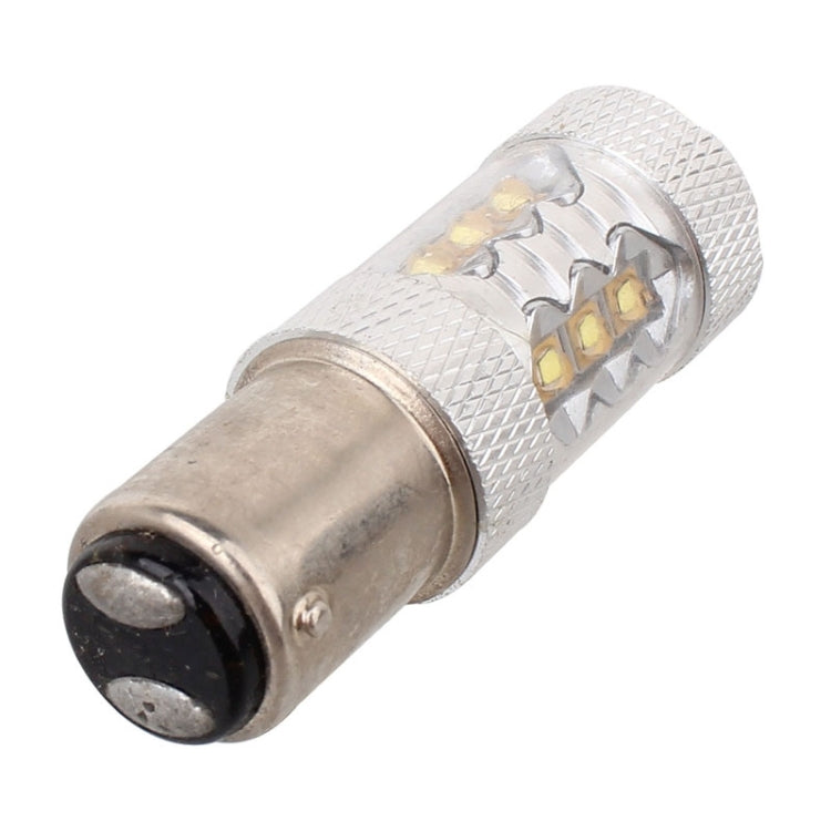 1157/BAY15D 80W 800LM 6500K White Light 16-3535-LEDs Car Brake Light , Constant Current , DC12-24V - Brake Lights by buy2fix | Online Shopping UK | buy2fix