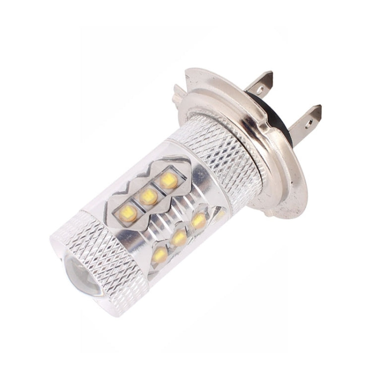 H7 80W 800LM 6500K White Light 16-3535-LEDs Car Foglight , Constant Current , DC12-24V(White Light) - Fog / Driving Lights by buy2fix | Online Shopping UK | buy2fix