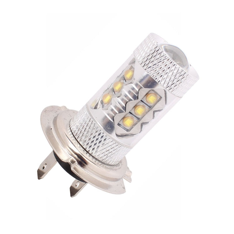H7 80W 800LM 6500K White Light 16-3535-LEDs Car Foglight , Constant Current , DC12-24V(White Light) - Fog / Driving Lights by buy2fix | Online Shopping UK | buy2fix