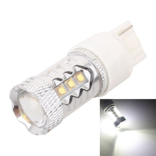 T20/7440 Single Wire 80W 800LM 6500K White Light 16-3535-LEDs Car Foglight, Constant Current , DC12-24V - Fog / Driving Lights by buy2fix | Online Shopping UK | buy2fix