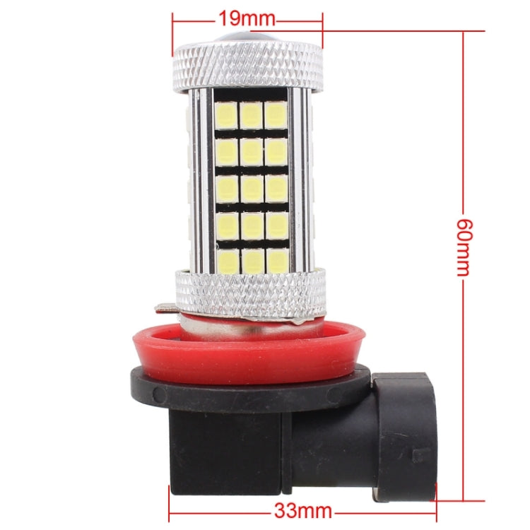 2 PCS H11 12.6W 630LM 6500K White Light 2835 SMD 66 LED Car Fog Light,  DC12V - Fog / Driving Lights by buy2fix | Online Shopping UK | buy2fix