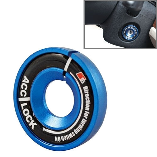 Aluminum Alloy Ignition Key Ring for AUDI A1 & A3 & A4L & TT, VW, POLO, Inside Diameter: about 14cm, Random Color Delivery by buy2fix