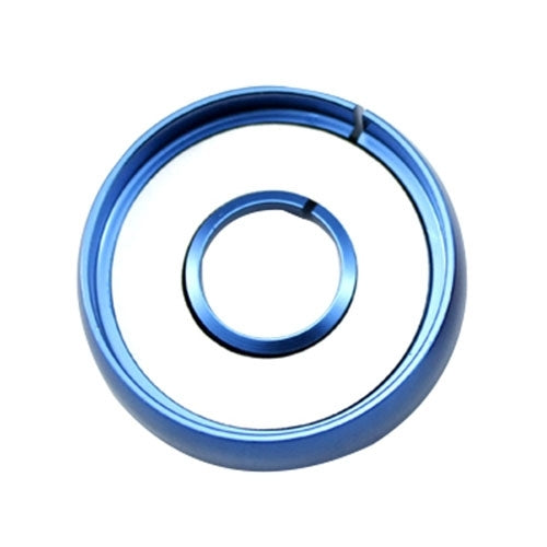 Aluminum Alloy Ignition Key Ring for AUDI A1 & A3 & A4L & TT, VW, POLO, Inside Diameter: about 14cm, Random Color Delivery by buy2fix