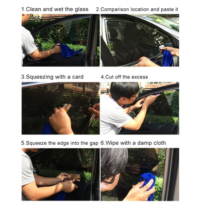 2 PCS Car Styling UV Protection Electrostatic Stickers by buy2fix