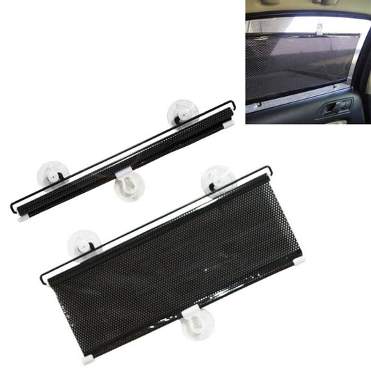 Retractable Car Sun Shade for Automobile Side Window, Size: 60cm x 40cm, Random Color Delivery by buy2fix