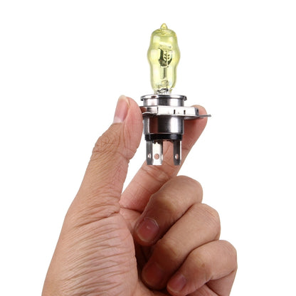 H4 Xenon Pure Yellow Bulbs, 12V 100/90W - Halogen Lights by buy2fix | Online Shopping UK | buy2fix
