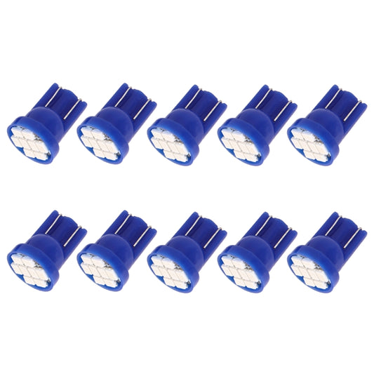 10 PCS T10 8 LED Car Signal Light Bulb(Blue) - Clearance Lights by buy2fix | Online Shopping UK | buy2fix