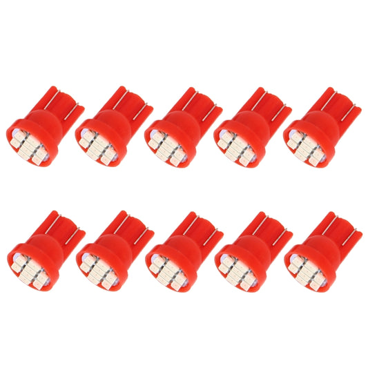 10 PCS T10 8 LED Car Signal Light Bulb(Red Light) - Clearance Lights by buy2fix | Online Shopping UK | buy2fix