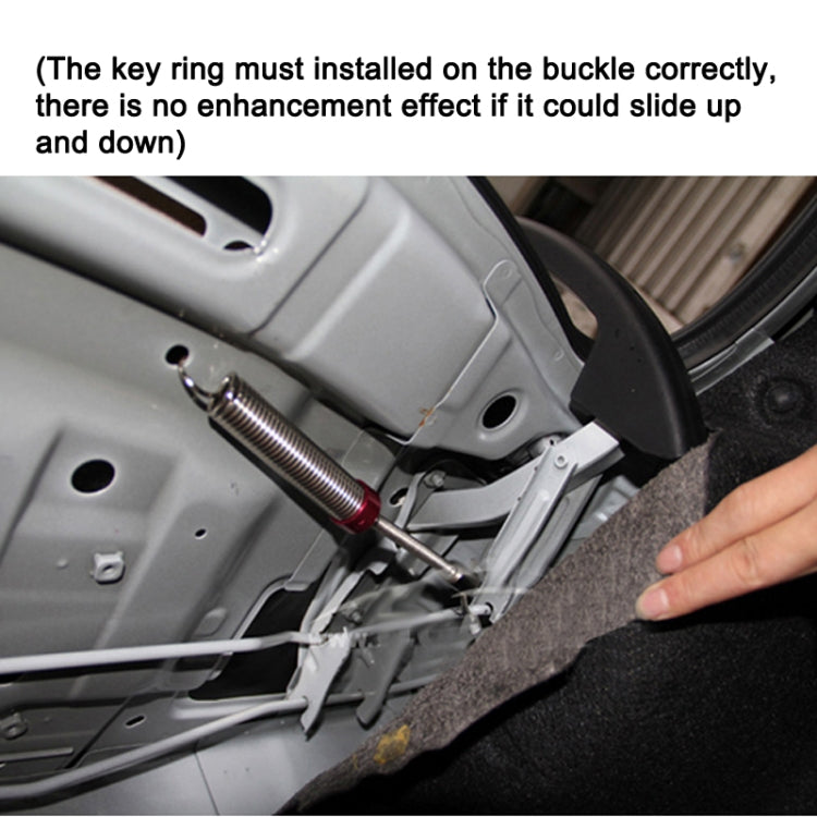2 PCS Backup Adjustable Automatic Car Trunk Lid Lifting Spring Device - Trunk & Bumper Accessories by buy2fix | Online Shopping UK | buy2fix