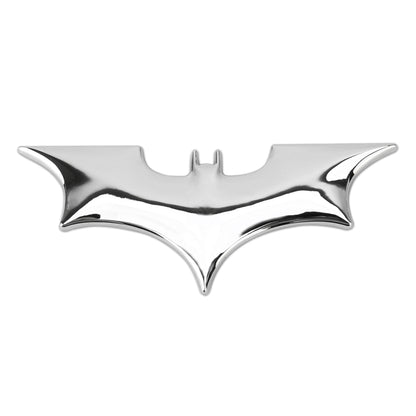 Fashionable Bat Style 3D Car Decoration Sticker(Silver) by buy2fix