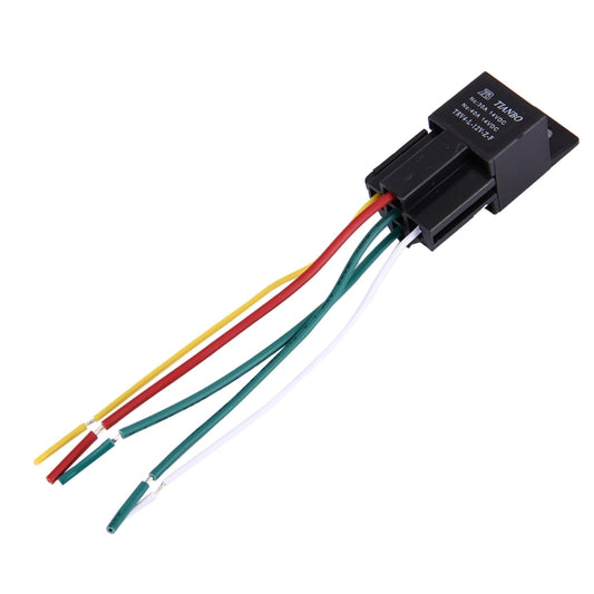 Car Electric Relay, 12V 40A(Black) - Car Switches by buy2fix | Online Shopping UK | buy2fix