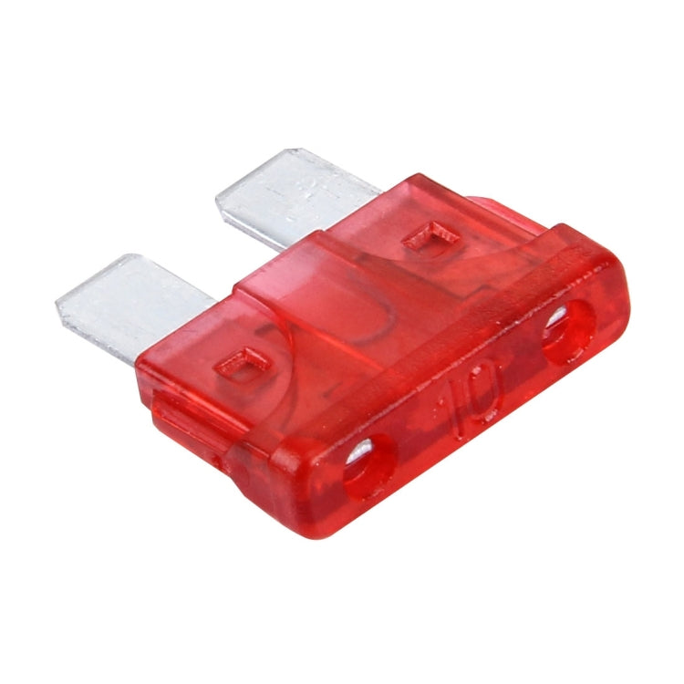 100 PCS Auto Mini Blade Fuse (10A) , DC 12V(Red) - Fuse by buy2fix | Online Shopping UK | buy2fix