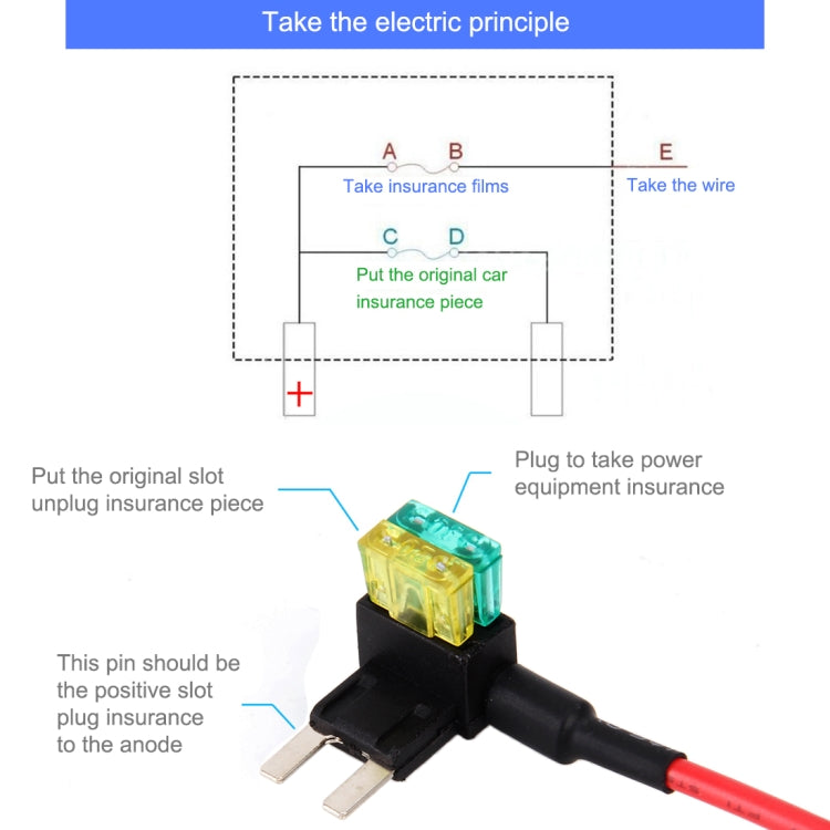 Add-A-Circuit TAP Adapter ATM APM Blade Auto Fuse Holder (Small Size) by buy2fix