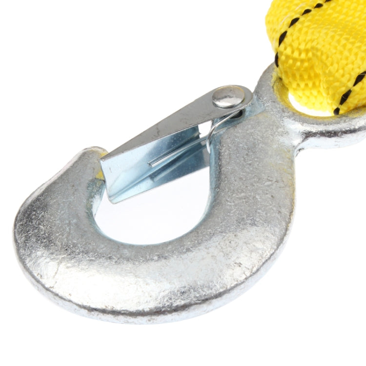 5 Tons Vehicle Towing Cable Rope, Length: 4m(Yellow) by buy2fix