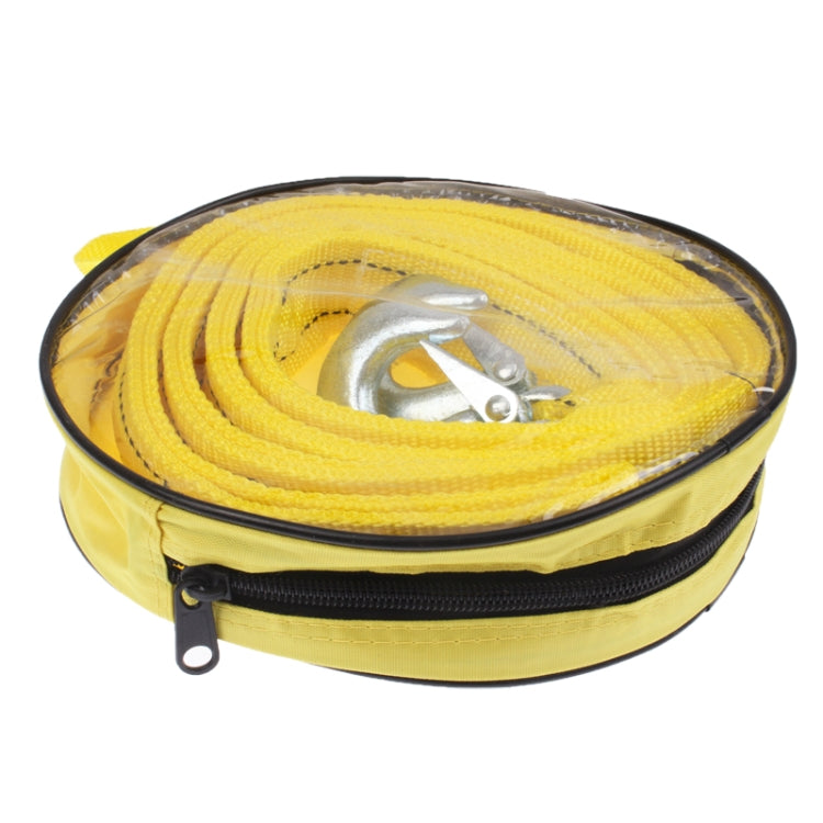 5 Tons Vehicle Towing Cable Rope, Length: 4m(Yellow) by buy2fix
