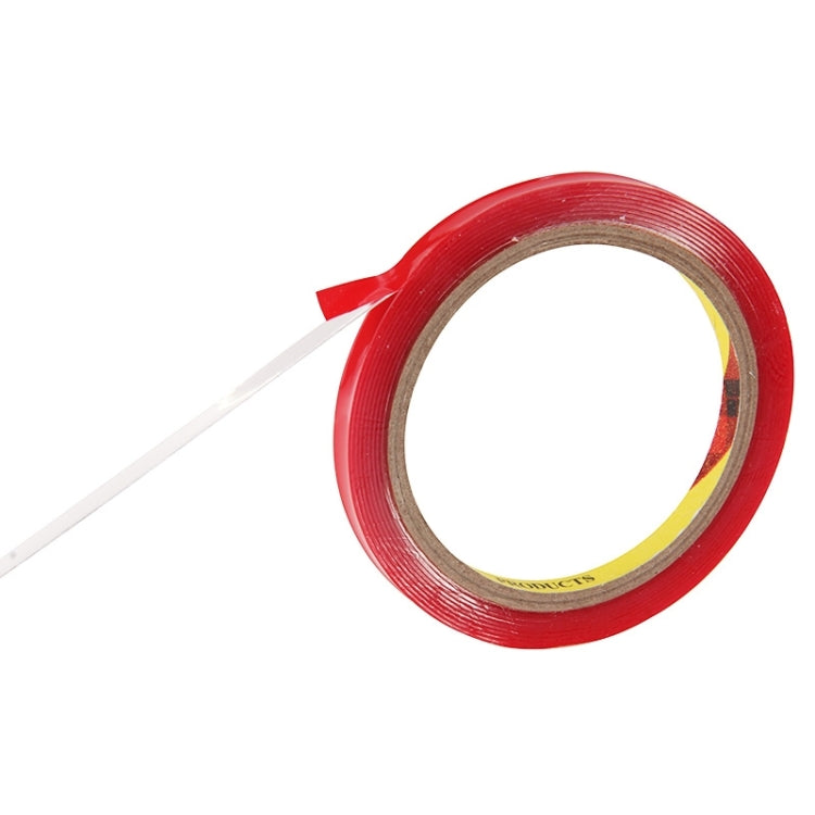 Universal Transparent Double Sided Adhesive Tape, Width: 0.8cm, Length: 2m by buy2fix