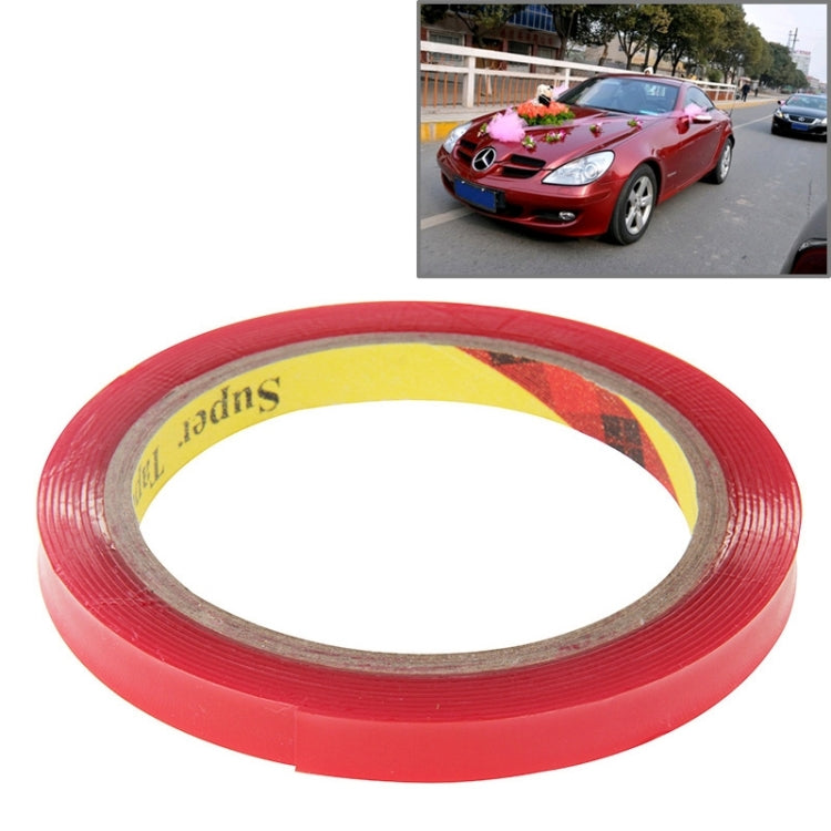 Universal Transparent Double Sided Adhesive Tape, Width: 1cm, Length: 2m by buy2fix