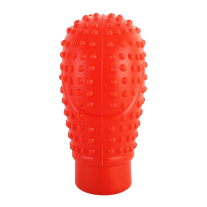Universal Elasticity Nonslip Soft Silicone Car Gear Shift Knob Cover(Red) by buy2fix