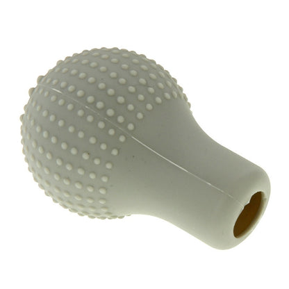 Universal Elasticity Nonslip Soft Silicone Car Gear Shift Knob Cover(Grey) by buy2fix