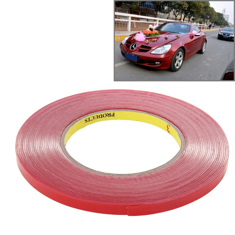 Universal Transparent Double Sided Adhesive Tape, Width: 0.8cm, Length: 10m by buy2fix