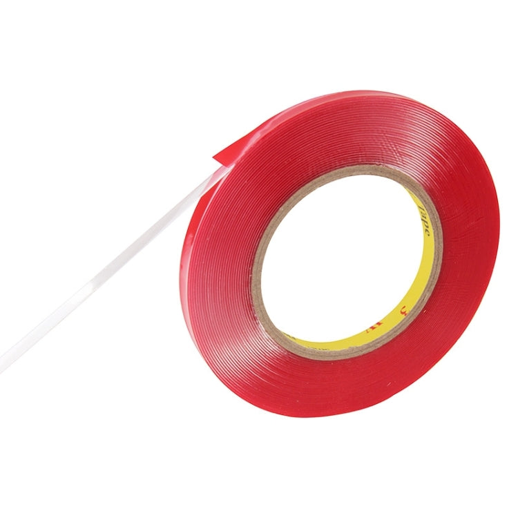 Universal Transparent Double Sided Adhesive Tape, Width: 1cm, Length: 10m by buy2fix