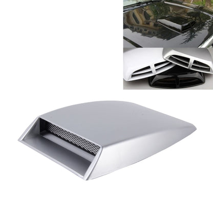 Car Turbo Style Air Intake Bonnet Scoop for Car Decoration(Grey) by buy2fix
