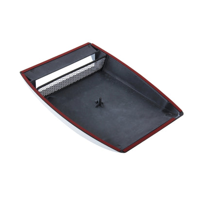 Car Turbo Style Air Intake Bonnet Scoop for Car Decoration(White) by buy2fix