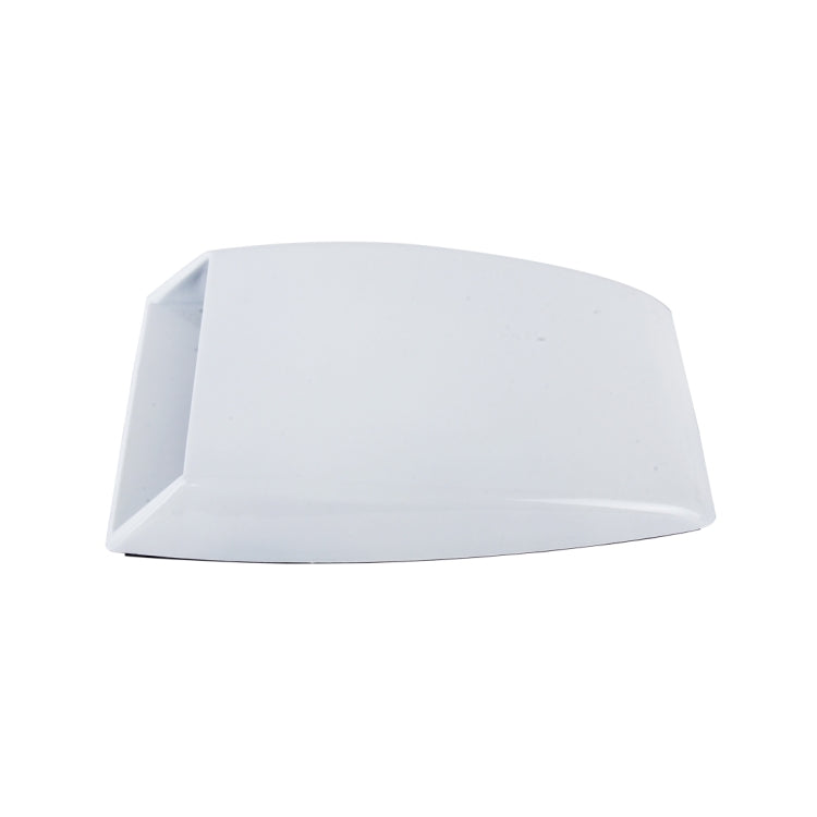 Car Turbo Style Air Intake Bonnet Scoop for Car Decoration(White) by buy2fix
