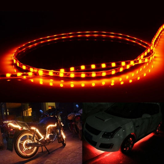 5 PCS Normally-on Style 45 LED 3528 SMD Waterproof Flexible Car Strip Light for Car Decoration, DC 12V, Length: 45cm - Decorative Lights by buy2fix | Online Shopping UK | buy2fix