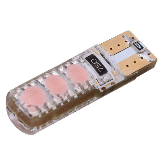 10 PCS T10 3W 300LM Silicone 6 LED SMD 5050 Car Clearance Lights Lamp, DC 12V - Clearance Lights by buy2fix | Online Shopping UK | buy2fix