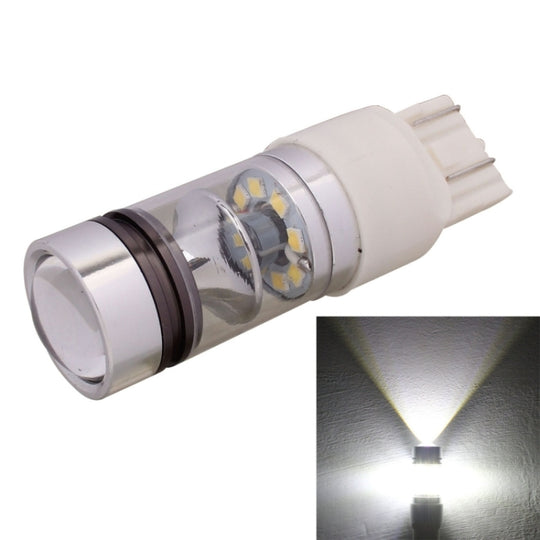 T20 7443 850LM 100W LED antibrouillard arrière/clignotants/ampoule de feux diurnes, DC 12-24V (blanc froid)