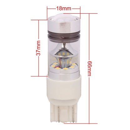 T20 7443 850LM 100W LED  Car Rear Fog / Turn Signals / Daytime Running Light Bulb, DC 12-24V(Cool White) - Fog / Driving Lights by buy2fix | Online Shopping UK | buy2fix