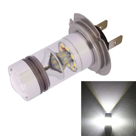 H7 850LM 100W LED phares avant de voiture/feux de jour/ampoule de lampe de conduite, DC 12-24V (blanc froid)