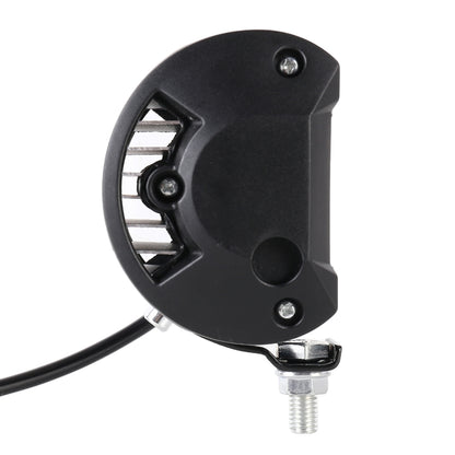18W  6 LED White Light Floodlight Engineering Lamp / Waterproof IP67 SUVs Light, DC 10-30V(Black) - Work Lights by buy2fix | Online Shopping UK | buy2fix