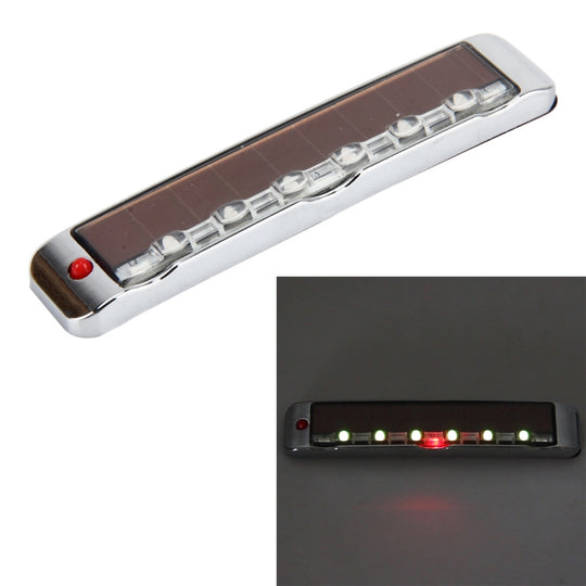 Lumière décorative anti-collision LED Flash solaire de style de voiture