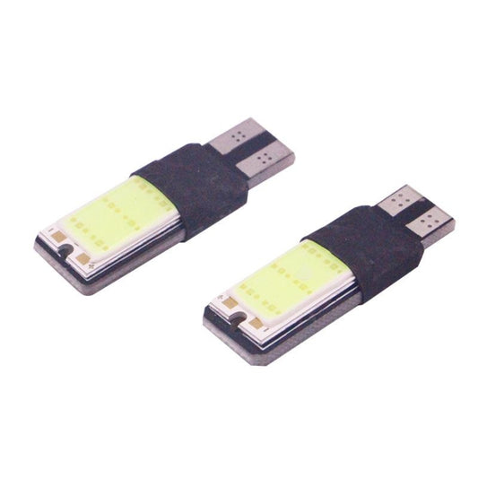 2 PCS T10 3W 160-180LM 2 LED Ice Blue COB LED Decode Car Clearance Lights Lamp, DC12V - Clearance Lights by buy2fix | Online Shopping UK | buy2fix