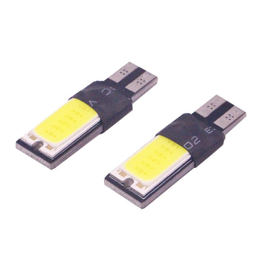 2 PCS T10 3W 160-180LM 2 LED Ice Blue COB LED Decode Car Clearance Lights Lamp, DC12V - Clearance Lights by buy2fix | Online Shopping UK | buy2fix
