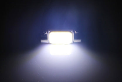 2 PCS 41mm 1.5W 80LM White Light 1 COB LED License Plate Reading Lights Car Light Bulb - Dome Lights by buy2fix | Online Shopping UK | buy2fix