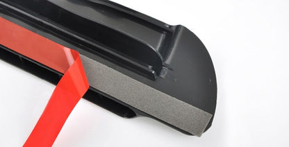 2 PCS Flexible Shielding Rain Board Rain Eyebrow with Wind Guide Apparatus for Car Rearview Mirrors(Black) by buy2fix