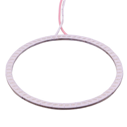 80mm 5W 180LM Angel Eyes Circles Car Headlight Red Light COB LED Lights for Vehicles, DC 12-24V - Eagle Eye Lamps by buy2fix | Online Shopping UK | buy2fix